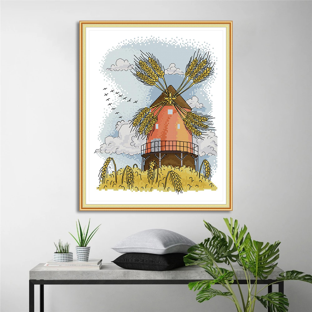 Windmill Cross Stitch Kits FA047