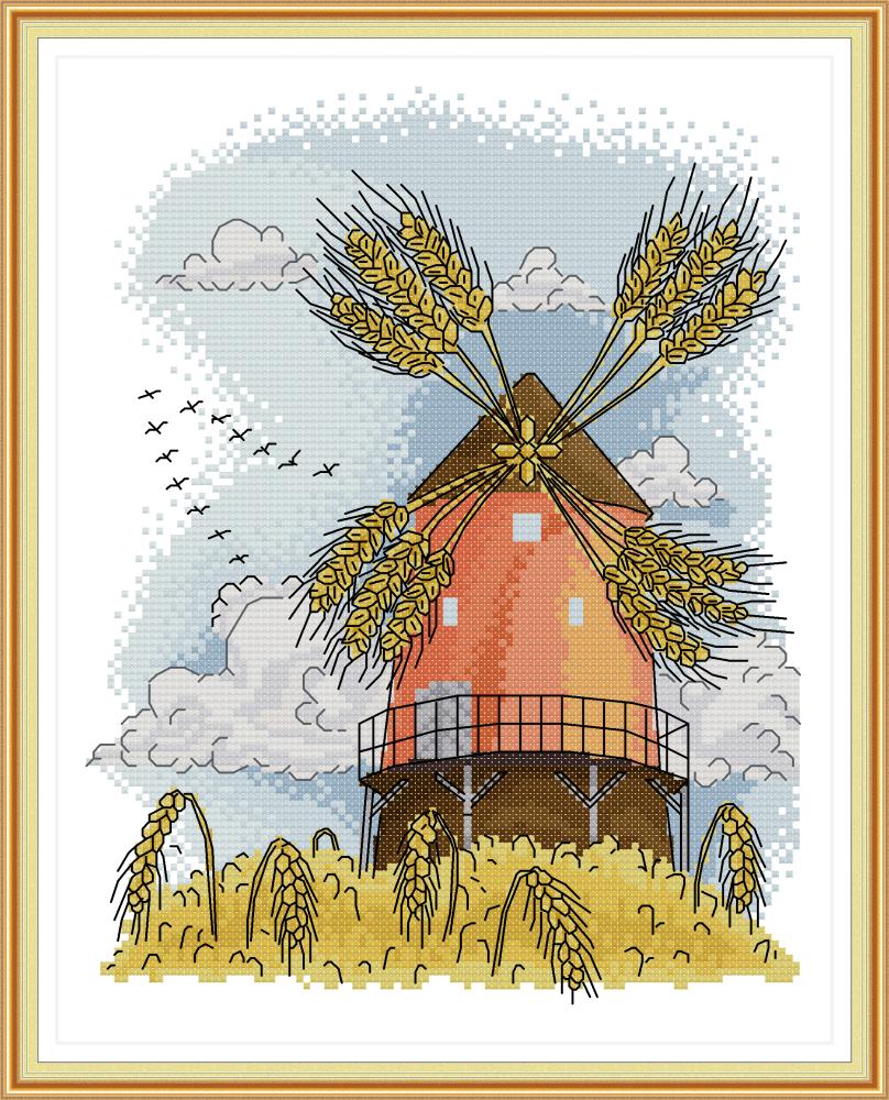 Windmill Cross Stitch Kits FA047