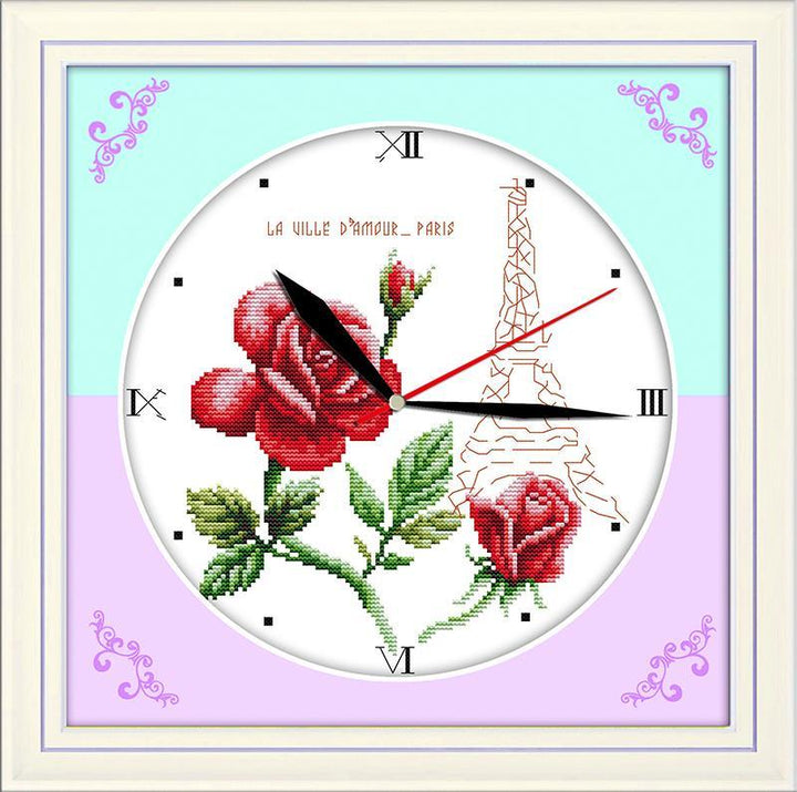 Clock Cross Stitch Kits G006