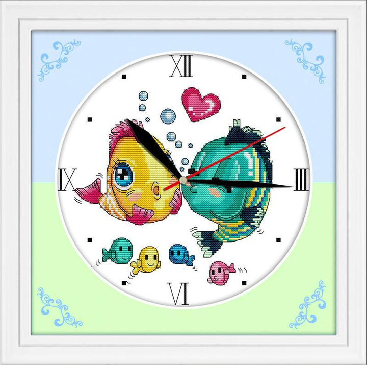 Clock Cross Stitch Kits G007