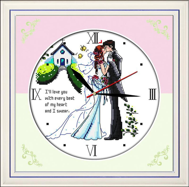 Clock Cross Stitch Kits G011