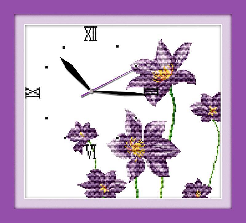 Clock Cross Stitch Kits G012