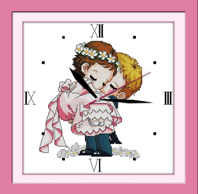 Clock Cross Stitch Kits G015