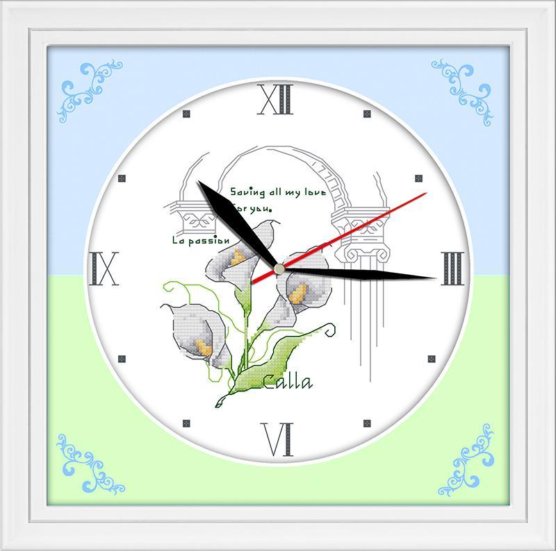 Clock Cross Stitch Kits G017 8018