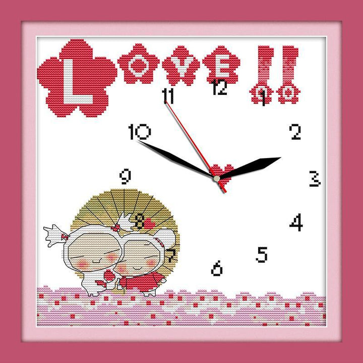 Clock Cross Stitch Kits G022