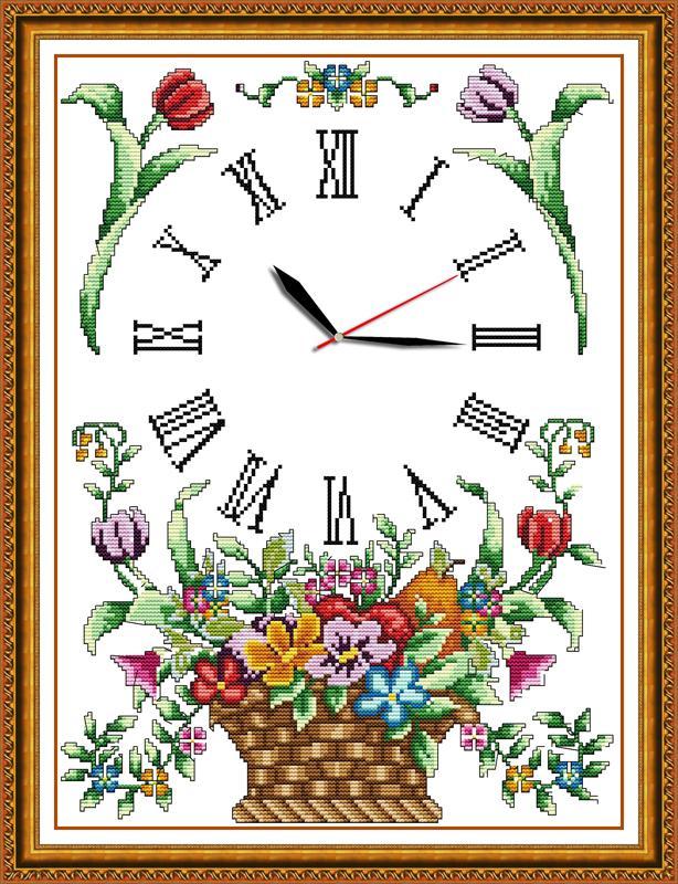 Clock Cross Stitch Kits G031