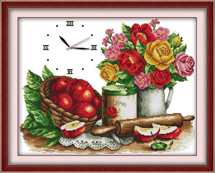 Clock Cross Stitch Kits G037