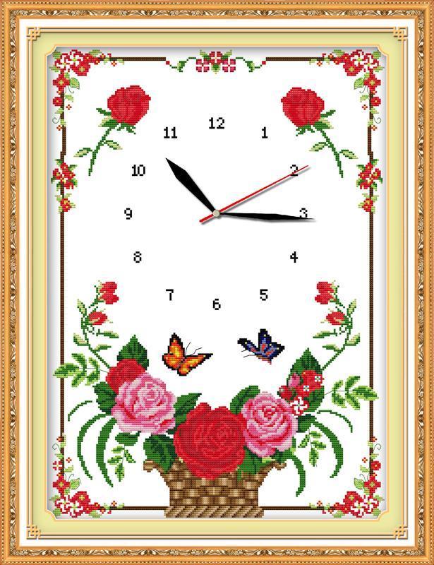 Clock Cross Stitch Kits G041