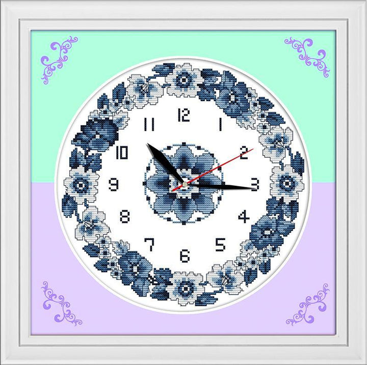 Clock Cross Stitch Kits G055