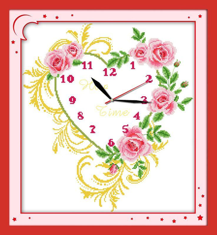 Clock Cross Stitch Kits G095