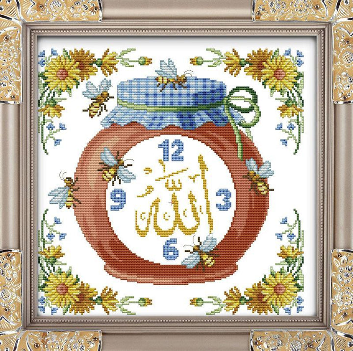 Clock Cross Stitch Kits G195