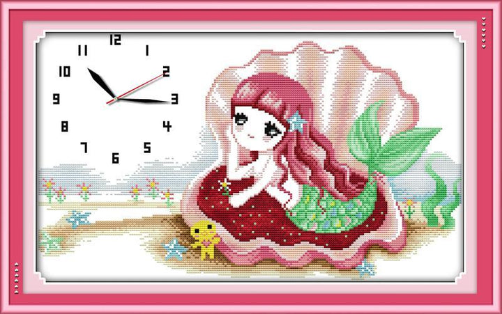 Clock Cross Stitch Kits G196