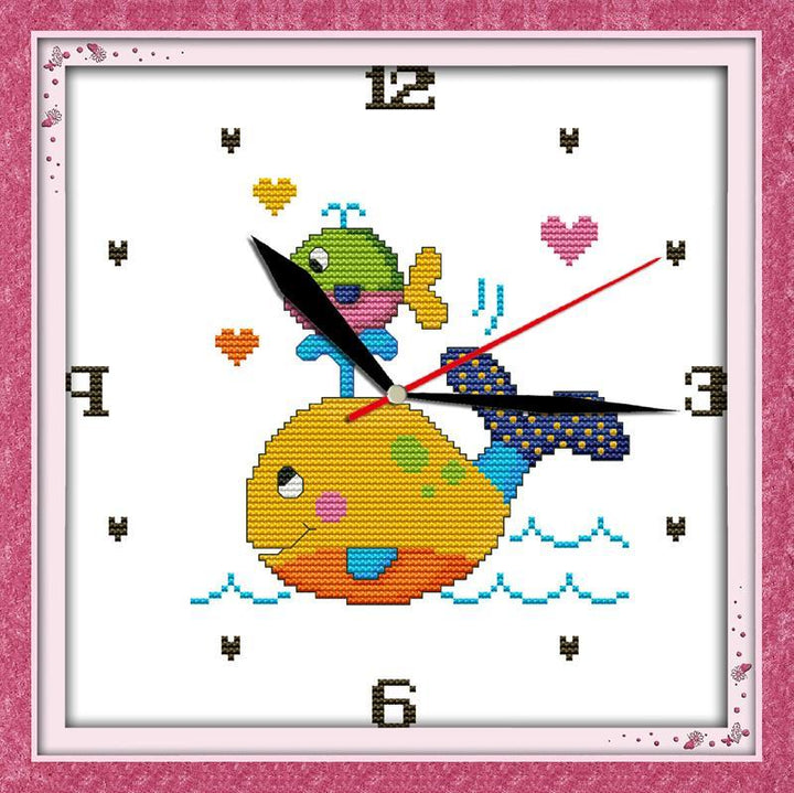 Clock Cross Stitch Kits G211