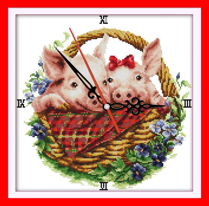 Clock Cross Stitch Kits G221