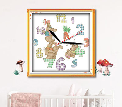 Clock Cross Stitch Kits G321