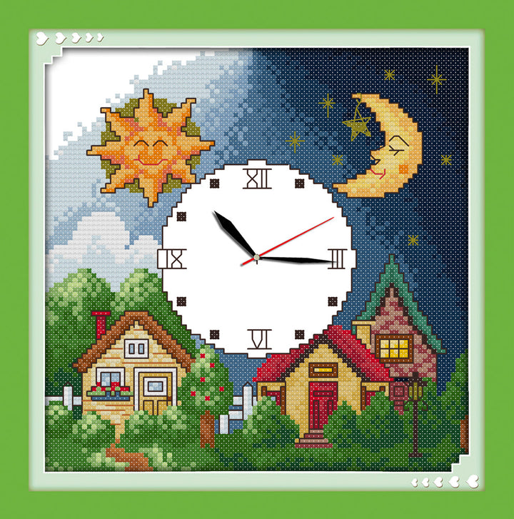 Clock Cross Stitch Kits G356