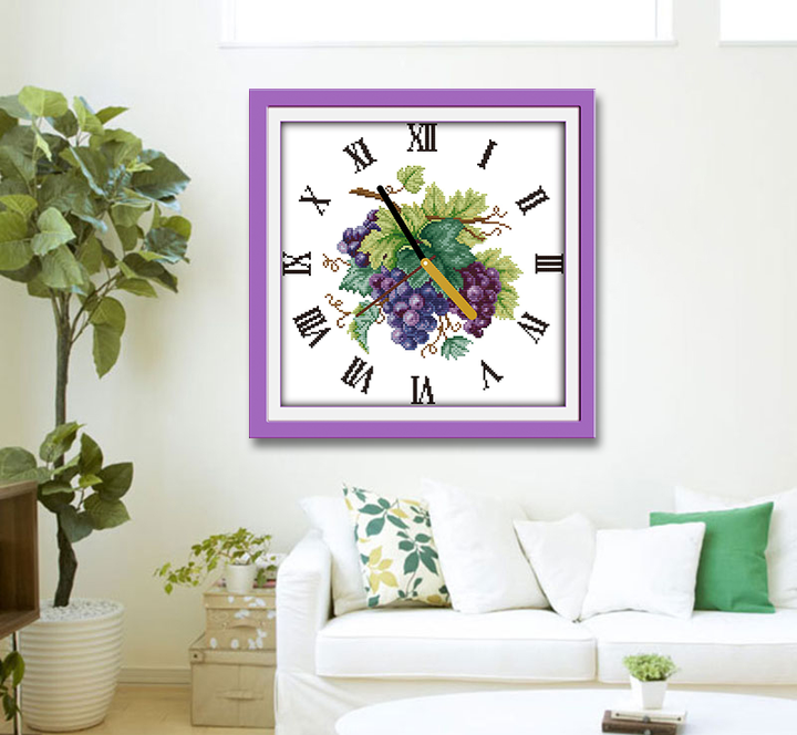 Clock Cross Stitch Kits G358