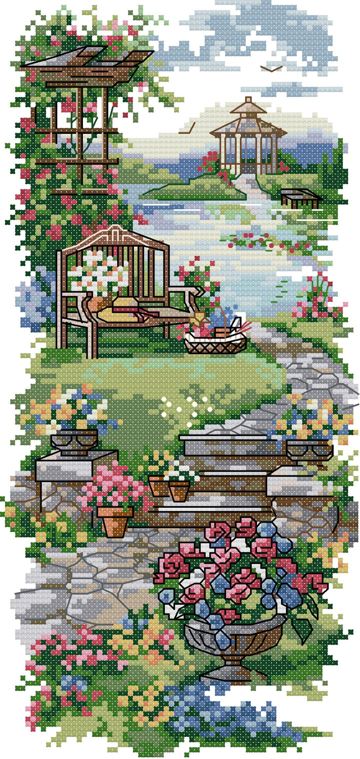 Garden Cross Stitch Kits FA247 32247