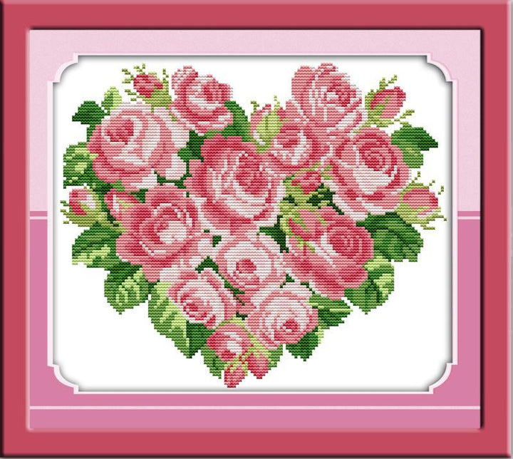 Flower Cross Stitch Kits H014