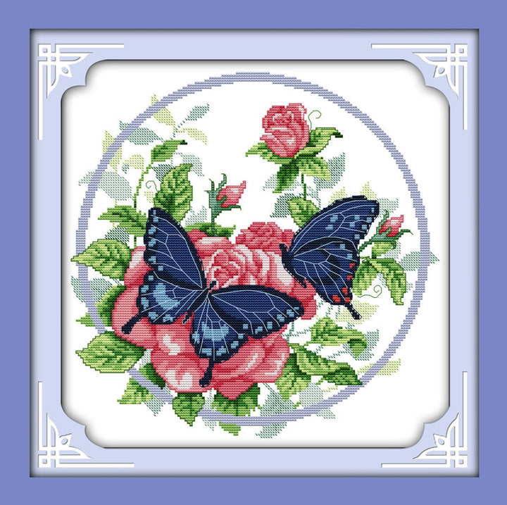 Flower Cross Stitch Kits H100