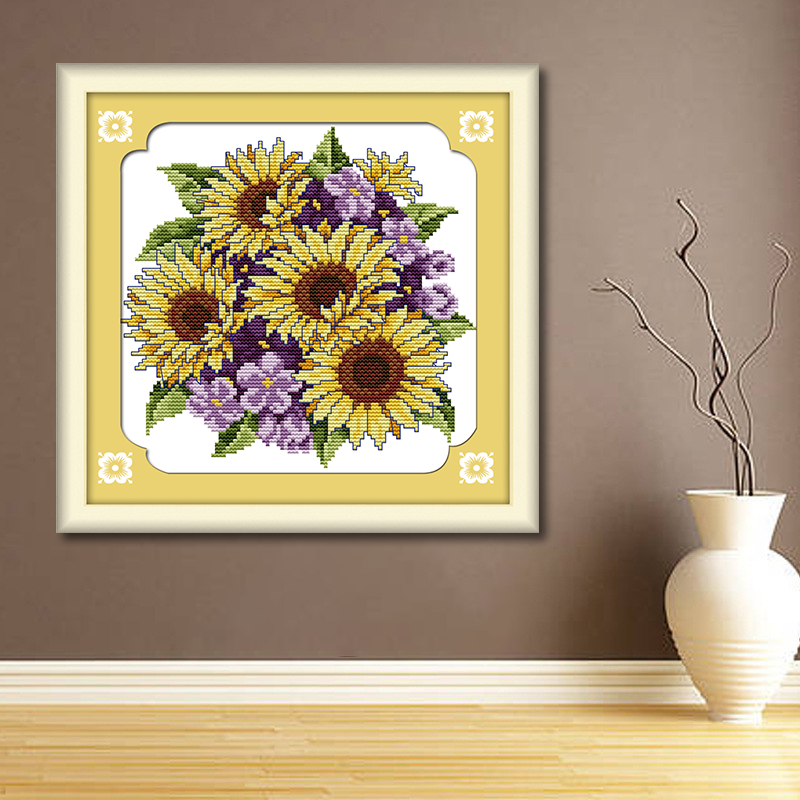 Flower Cross Stitch Kits H142