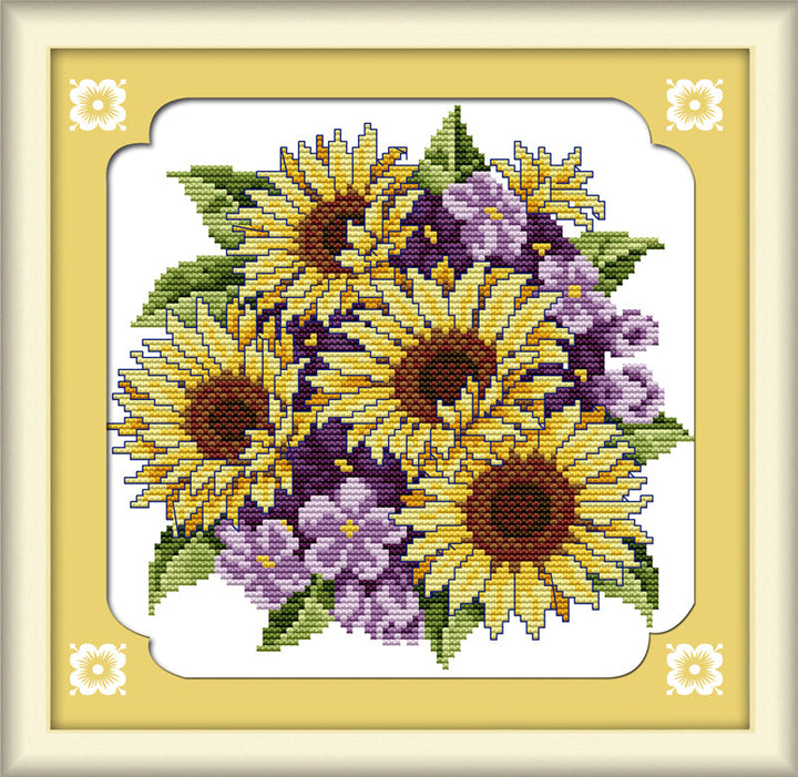 Flower Cross Stitch Kits H142