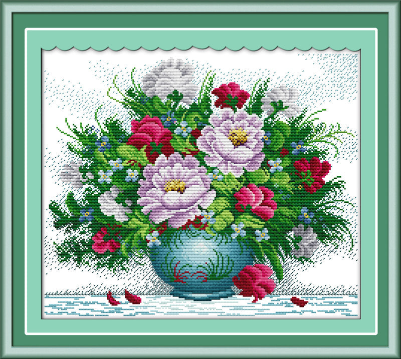 Flower Cross Stitch Kits H158