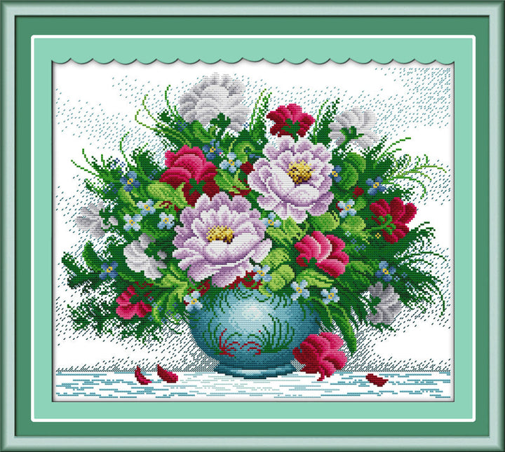 Flower Cross Stitch Kits H158