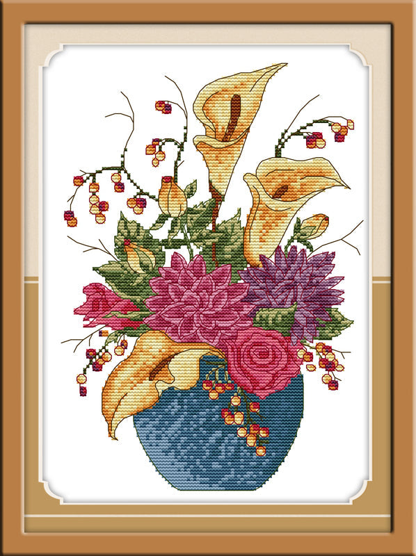 Flower Cross Stitch Kits H231