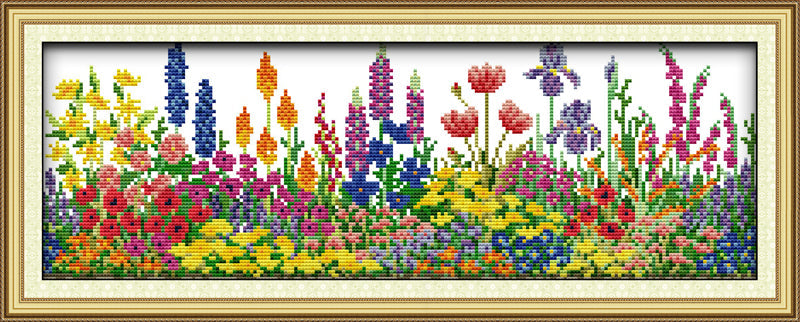 Flower Cross Stitch Kits H247