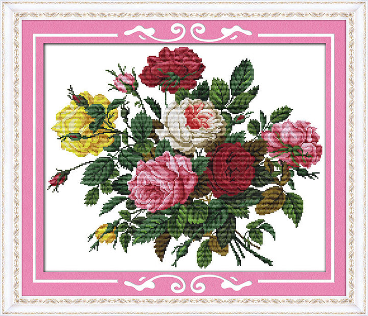 Flower Cross Stitch Kits H308