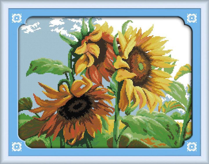 Flower Cross Stitch Kits H316