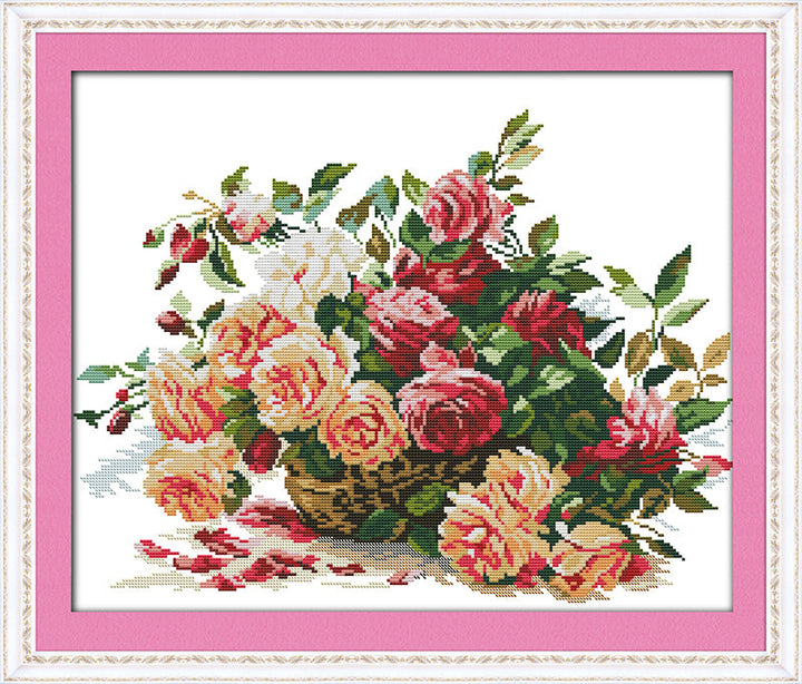 Flower Cross Stitch Kits H317