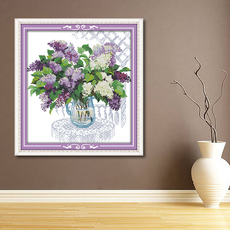 Flower Cross Stitch Kits H319