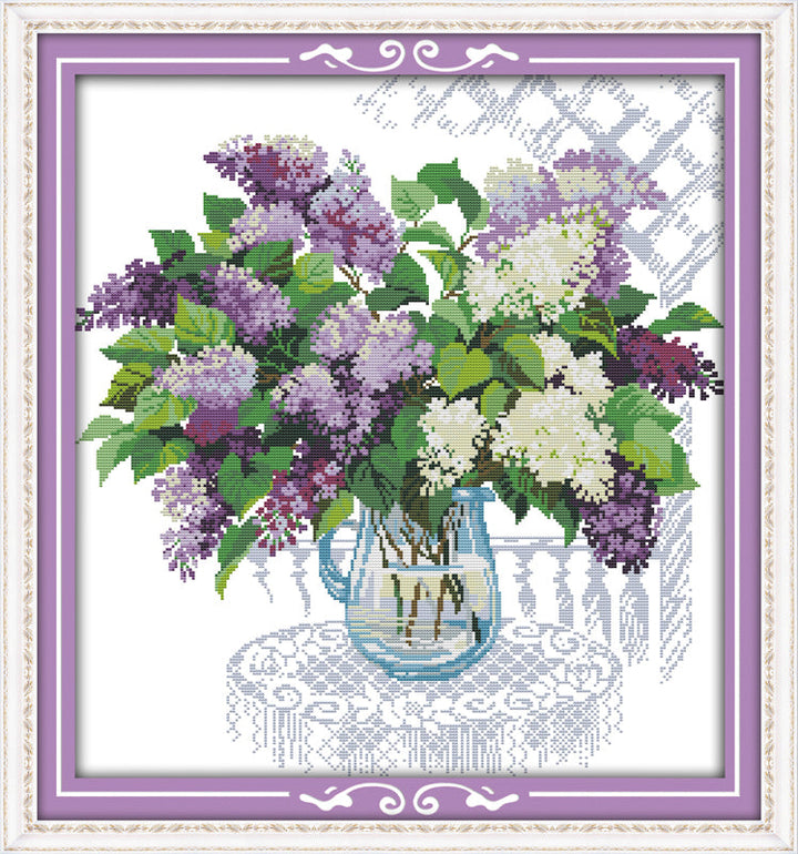 Flower Cross Stitch Kits H319