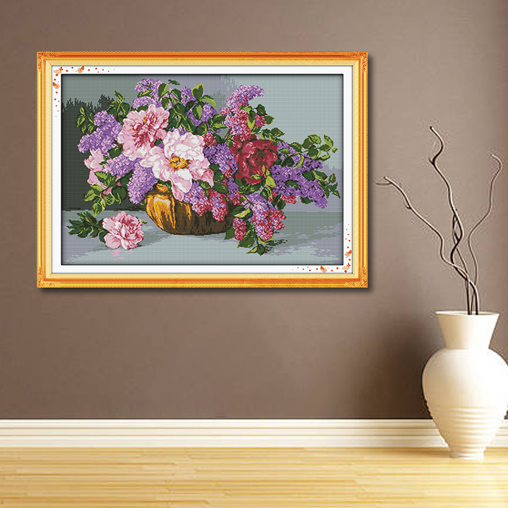 Flower Cross Stitch Kits H324