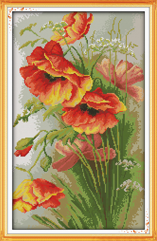 Flower Cross Stitch Kits H325