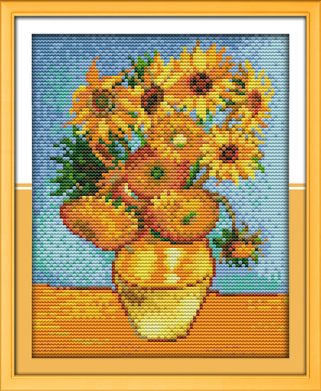 Flower Cross Stitch Kits H373