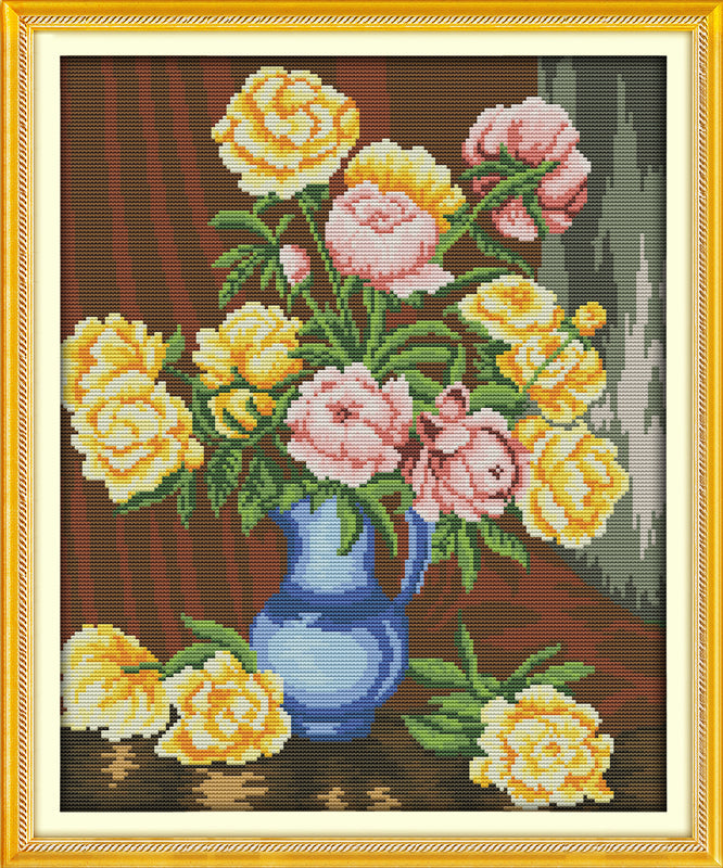 Flower Cross Stitch Kits H386