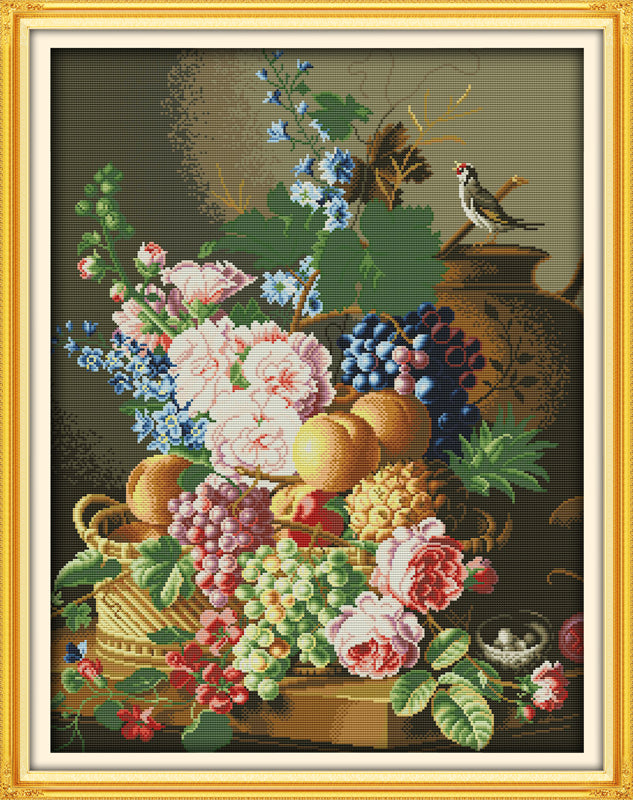 Flower Cross Stitch Kits H404