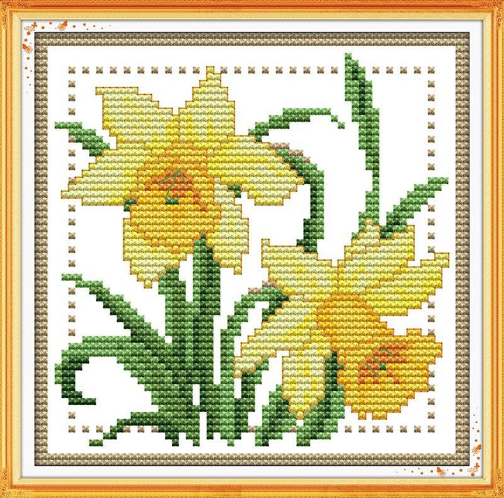 Flower Cross Stitch Kits H425