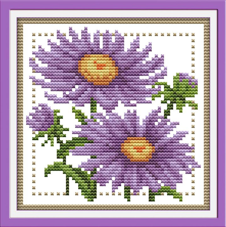 Flower Cross Stitch Kits H431