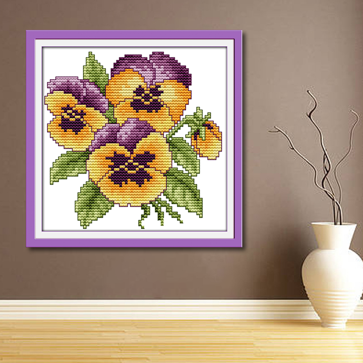 Flower Cross Stitch Kits H448