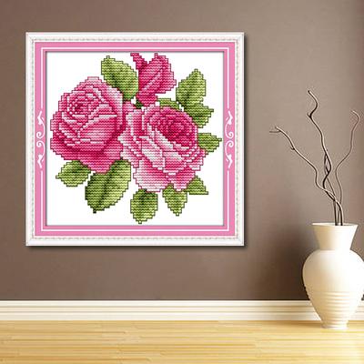 Flower Cross Stitch Kits H451