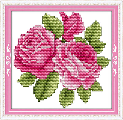 Flower Cross Stitch Kits H451