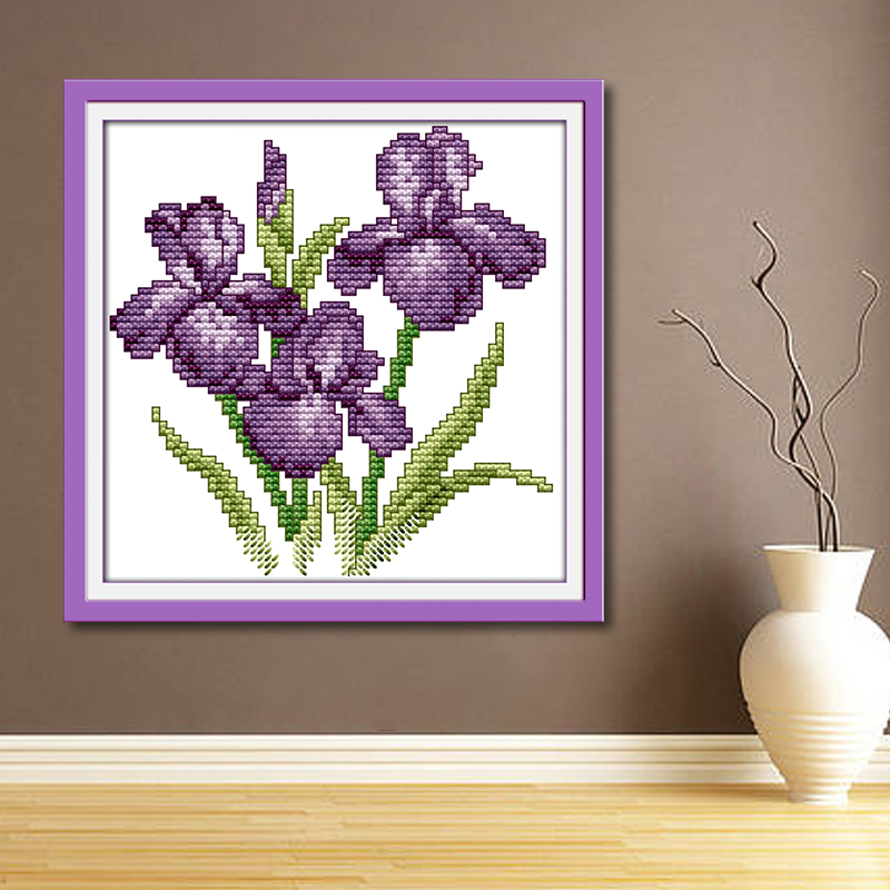 Flower Cross Stitch Kits H454