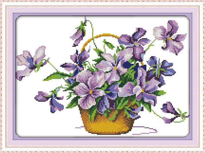 Flower Cross Stitch Kits H503