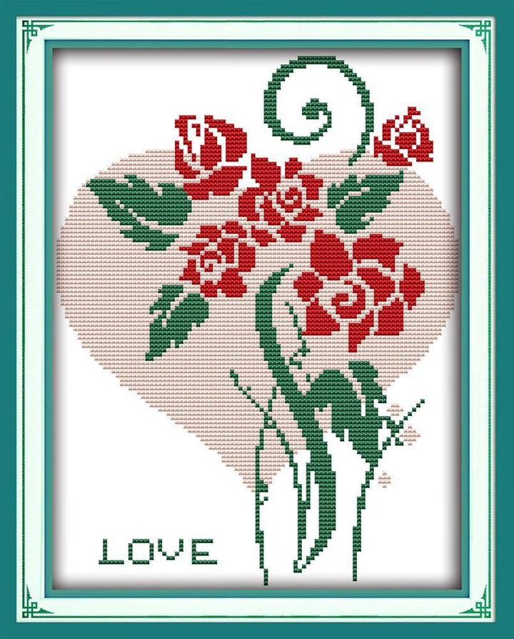 Flower Cross Stitch Kits H574