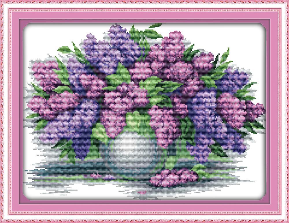 Flower Cross Stitch Kits H584