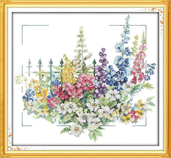 Flower Cross Stitch Kits H610